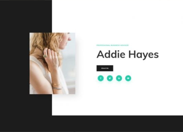 Professional CV Landing Page